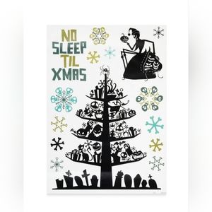🖤2 PACK The Nightmare Before Christmas Window Clings Decals Removable
